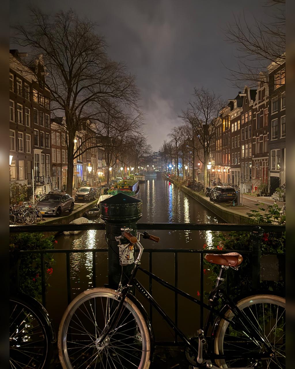 Amsterdam street or canal view