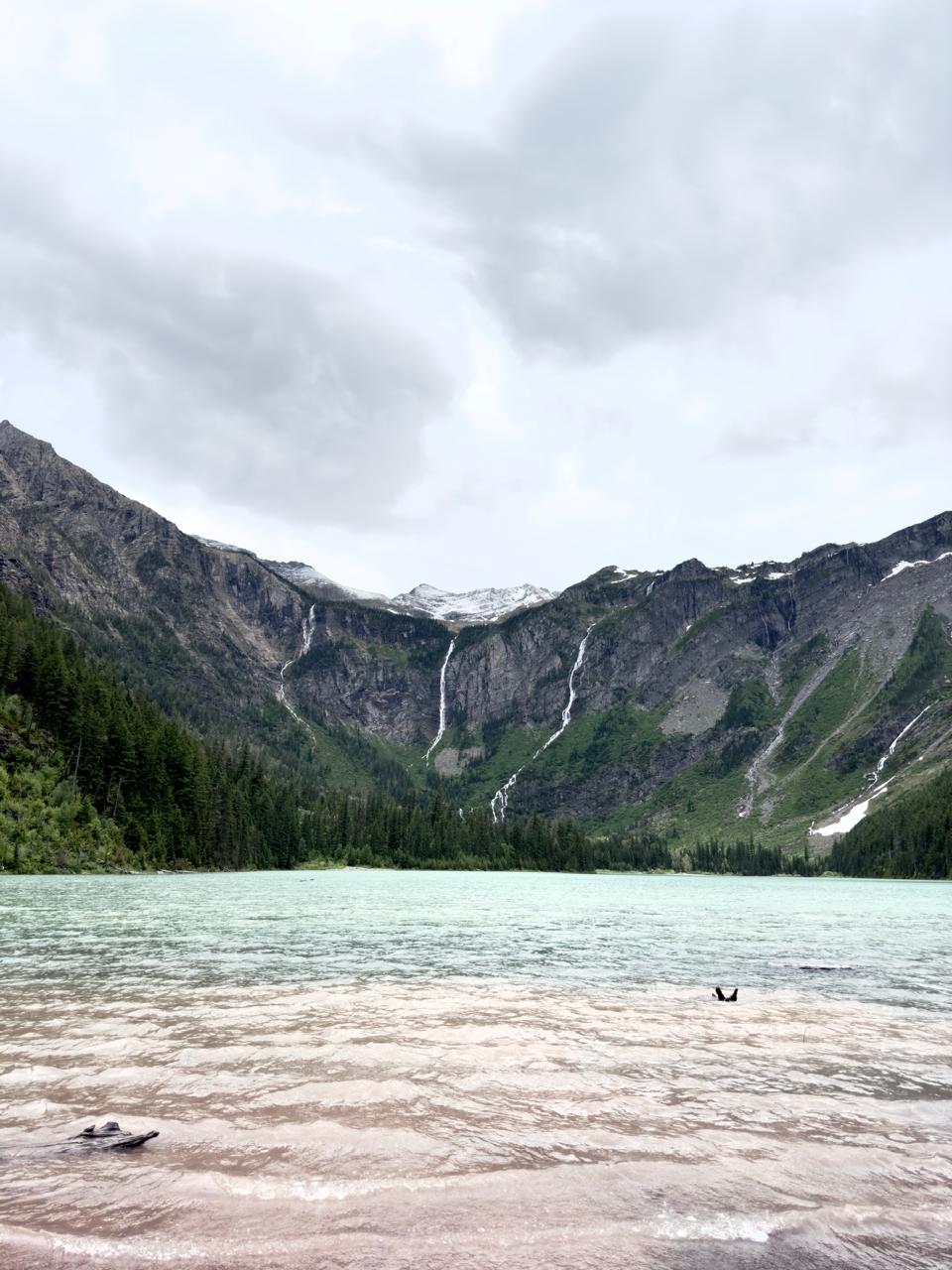 Glacier National Park mountain landscape